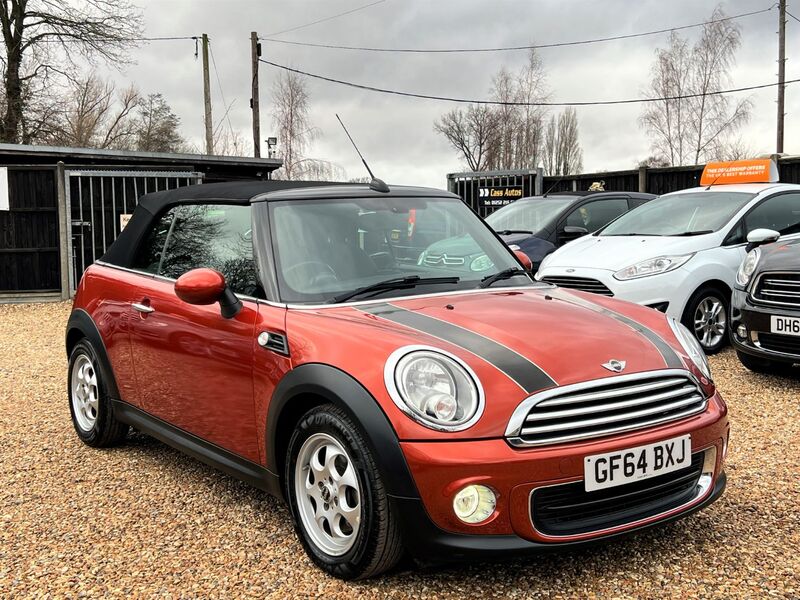 MINI CONVERTIBLE 1.6 One   * NOW SOLD * 2014